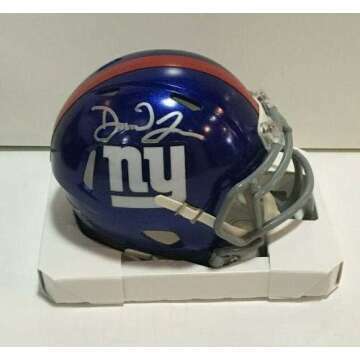 Daniel Jones Autographed Mini Helmet for Giants Fans