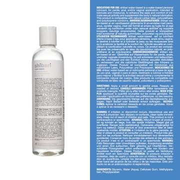 Shibari Premium Water-Based Personal Lubricant - Safe and Effective