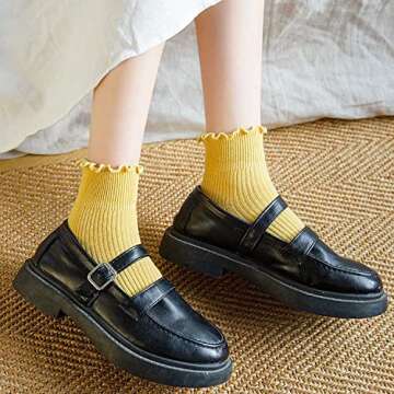 Mcool Mary Women's Stylish Ankle Socks for Comfort