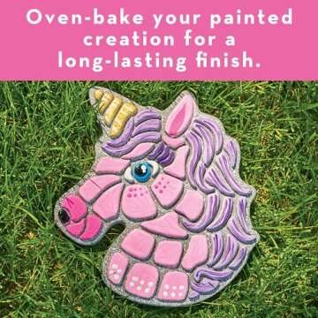 MindWare Unicorn Paint Your Own Stepping Stone Kit