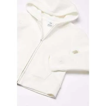 Cozy Fleece Zip-Up Hoodie for Girls & Toddlers