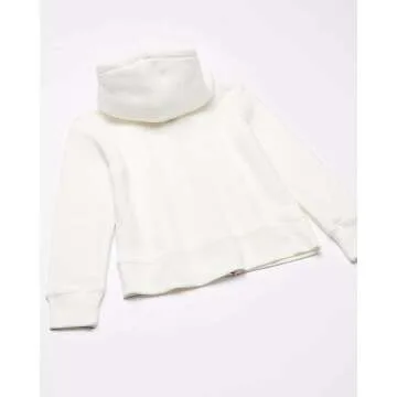 Cozy Fleece Zip-Up Hoodie for Girls & Toddlers