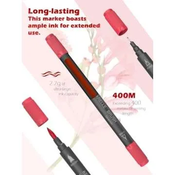 KEMYR Dual Tip Markers Set - 80 Colors for Coloring