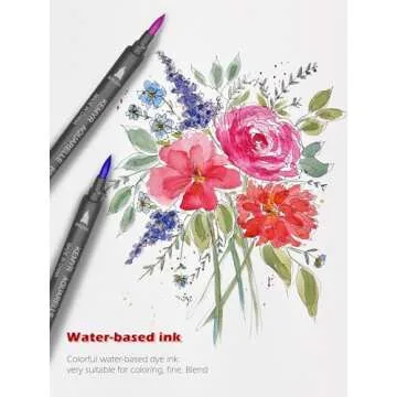 KEMYR Dual Tip Markers Set - 80 Colors for Coloring