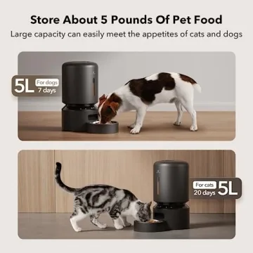 Automatic Cat Feeder with Smart App Control and Freshness