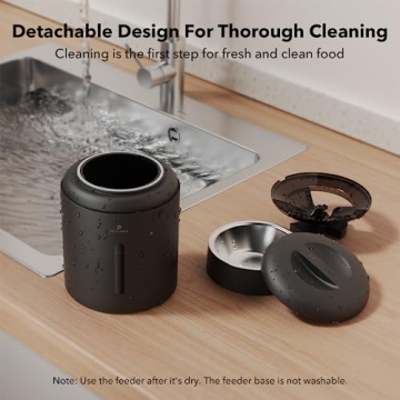 Automatic Cat Feeder with Smart App Control and Freshness