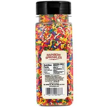 Chefs Select Decorative Rainbow and Chocolate Sprinkles Variety Pack -14oz