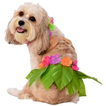 Rubie's Hula Girl Pet Costume - Perfect for Luau and Halloween Fun!
