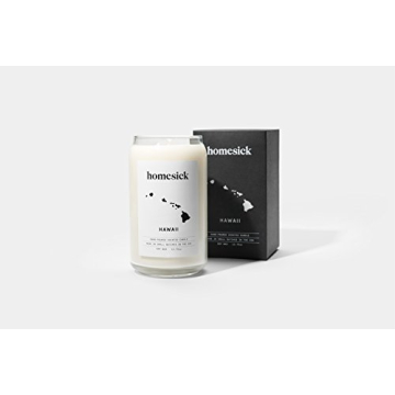 Homesick Hawaii Scented Candle - Fresh & Tropical Aroma
