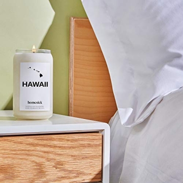 Homesick Hawaii Scented Candle - Fresh & Tropical Aroma