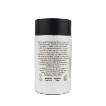 RCMA No Color Powder | Setting Powder | Professional Makeup | Universal | All skin types | 3oz