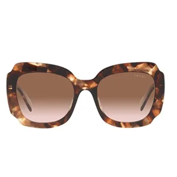 Prada PR 16YS Havana Brown Gradient Sunglasses for Women