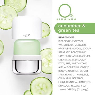 Dove Refillable Deodorant Starter Kit Cucumber & Green Tea