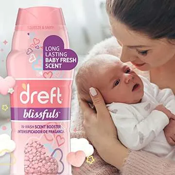 Dreft Blissfuls In-Wash Scent Booster, Baby Fresh 18.2oz