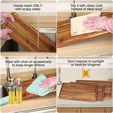 3 Tier Dessert Display Stand, Cupcake Stand & Towers Serving Tray Set, Portable Foldable Food Display Stand, Tiered Chees Charcuterie Boards, Acacia Wood Trays, for Outdoor, Party, Picnic, Dinner