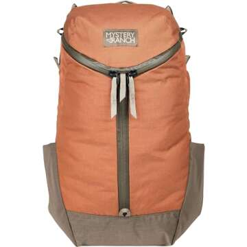 Mystery Ranch Catalyst 26L Travel Backpack with Tech Pocket for Everyday Carry and Adventures - Tiger's Eye
