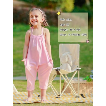 Lindanina Toddler Jumpsuit Stylish Comfortable Playsuit