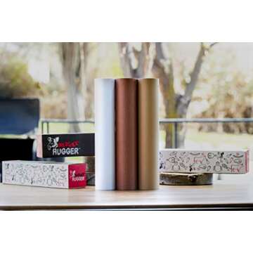 White Butcher Kraft Paper Roll (17.25 Inch by 175 Feet) – Leakproof Food Grade Meat Packing and Wr...