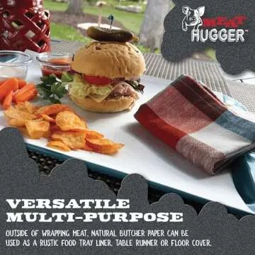 Versatile White Butcher Kraft Paper Roll for Meat Packing