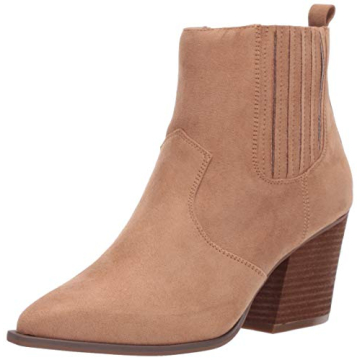 The Drop Women's Sia Pointed Toe Western Ankle Boot – A Luxe Upgrade