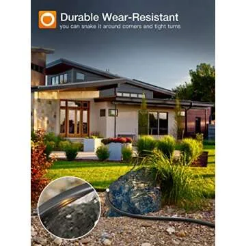 Addlon Flexible Extension Cord, Water&Weatherproof Outdoor Extension Cord 50FT with Covers, Heavy Duty Extension Cord for Indoor Outdoor, 16AWG 3 Prong UL Listed