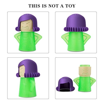 TOPIST Angry Mama Microwave Cleaner Fun Effective Steam Cleaning