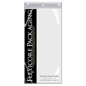 Flexicore Gift Wrap Tissue Paper - 100 Quality Sheets