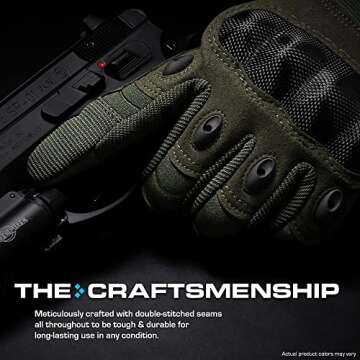 Glove Station Combat Motorcycle Gloves for Outdoor Sports and Work