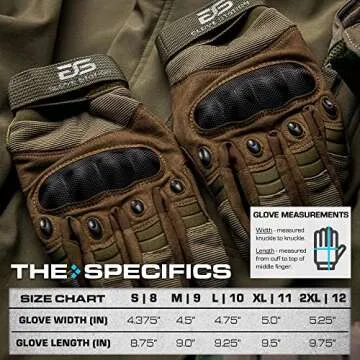 Glove Station Combat Motorcycle Gloves for Outdoor Sports and Work