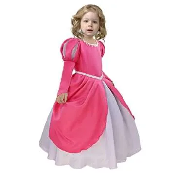 Naywig Mermaid Princess Dress Ariel Costume For Kids Girls Birthday Halloween Party Cosplay Dress Up Girl-110