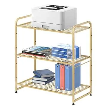 3-Tier Stackable Wire Shelving Unit for Maximum Storage