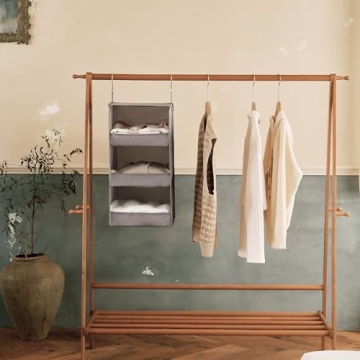 GRANNY SAYS 3-Shelf Hanging Organizer for Closets & RVs