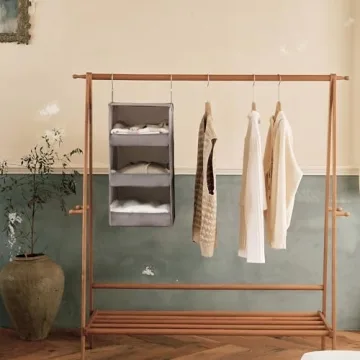 GRANNY SAYS 3-Shelf Hanging Organizer for Closets & RVs