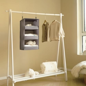 GRANNY SAYS 3-Shelf Hanging Organizer for Closets & RVs