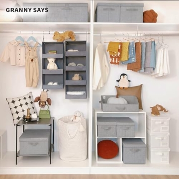 GRANNY SAYS 3-Shelf Hanging Organizer for Closets & RVs