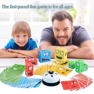 Engaging Wooden Face Changing Cube Game for Family Fun