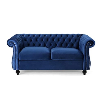Elegant Chesterfield Loveseat Sofa for Cozy Living Spaces