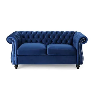 Elegant Chesterfield Loveseat Sofa for Cozy Living Spaces