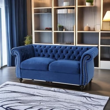 Chesterfield Loveseat for Comfortable Small Spaces