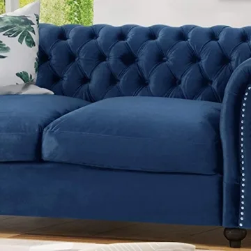 Chesterfield Loveseat for Comfortable Small Spaces