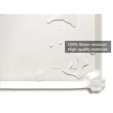 Waterproof Non-Slip Silicone Pet Food Mat for Dogs Cats