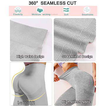 Scrunch Butt Lifting Leggings for Women - Tummy Control Yoga Pants