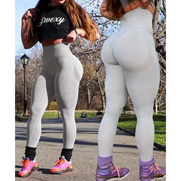 Scrunch Butt Lifting Leggings for Women - Tummy Control Yoga Pants
