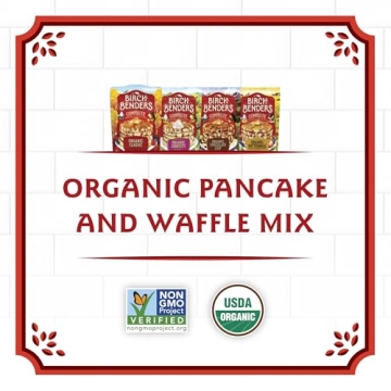 Birch Benders Pancake Mix - Organic & Easy Fluffy Breakfasts