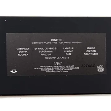 NARS Ignited Eyeshadow Palette for Stunning Looks