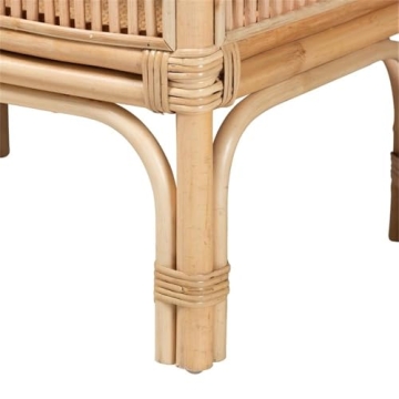 Bohemian Rattan Console Table for Stylish Storage Solutions