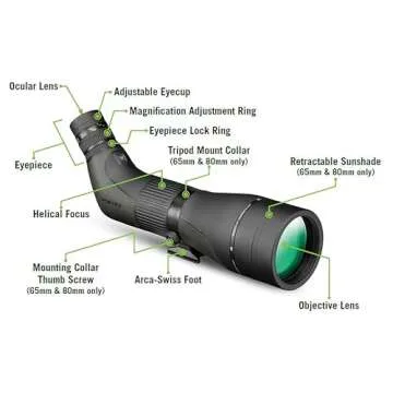 Vortex Optics Crossfire HD 12-36x50 Spotting Scope