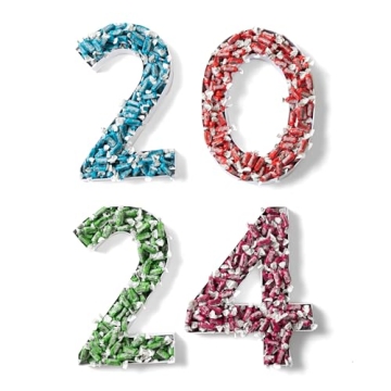 Fillable Cardboard Numbers for Unique Celebrations