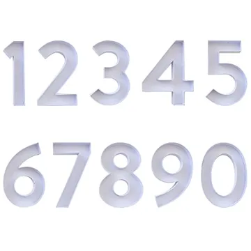 Fillable Cardboard Numbers for Unique Celebrations