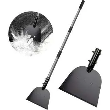 Walensee 54" Flat Snow Shovel & Ice Scraper